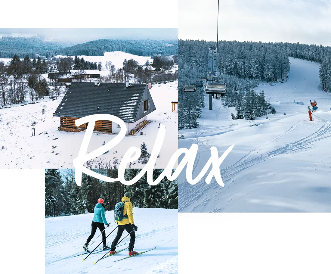 Dovolená, relax, aktivní sport v zimě na Záhorce